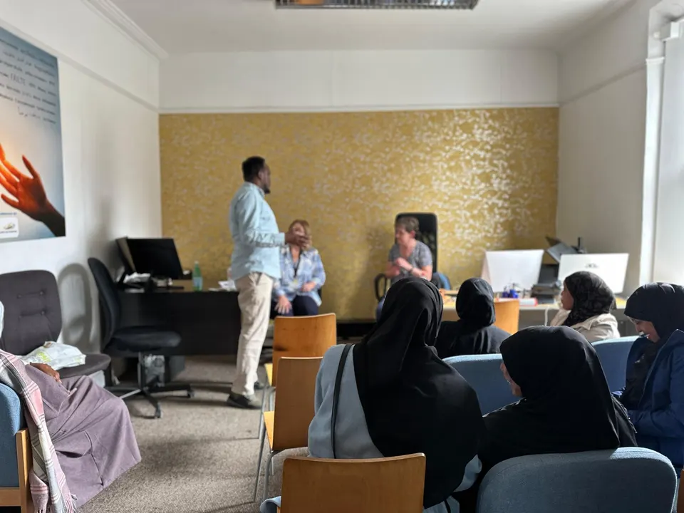 Community workshop at the Somali Irish Centre